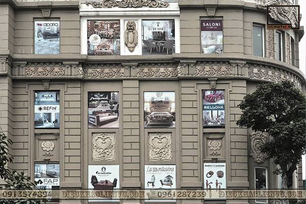 Phù điêu châu Âu trang trí nội thất